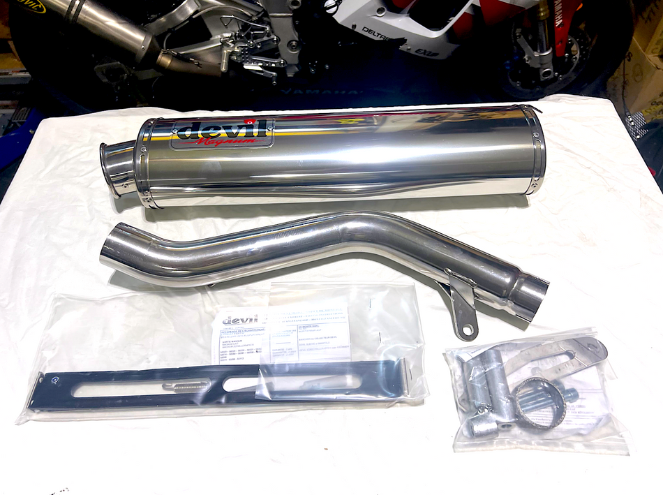 Suzuki GSX-R1000 (2005-2006) Devil Exhaust, High Mount Slip-On Sys. NOS #71374_58374