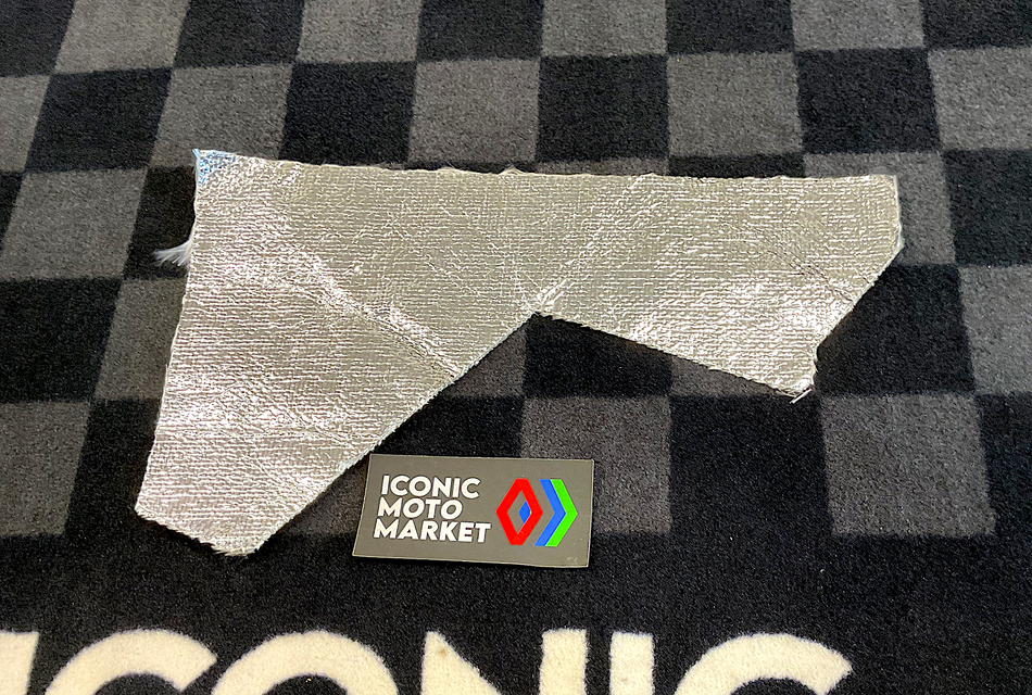 MV Agusta F4 1000S (2010-2012) Heat Shield, LH Front. NOS (OEM) #8000B4279