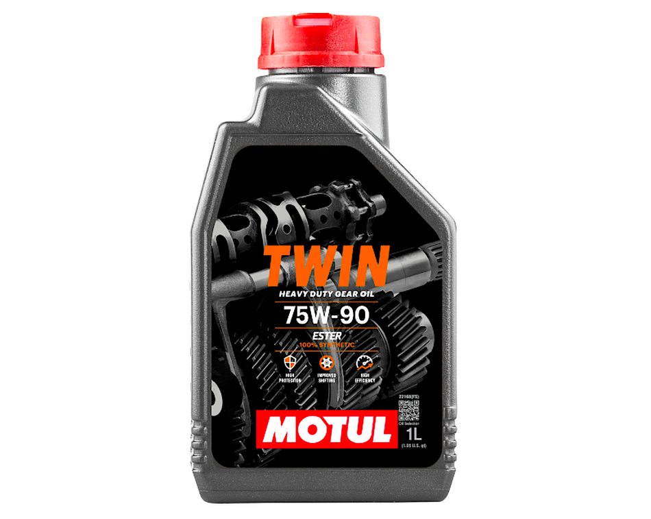 Twin Heavy-Duty Synthetic Gear Oil 75W-90 (1 Liter)