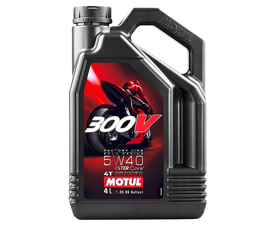 300V Factory Line Road Racing Synthetic 4T Engine Oil 5W-40 (4 Liter)