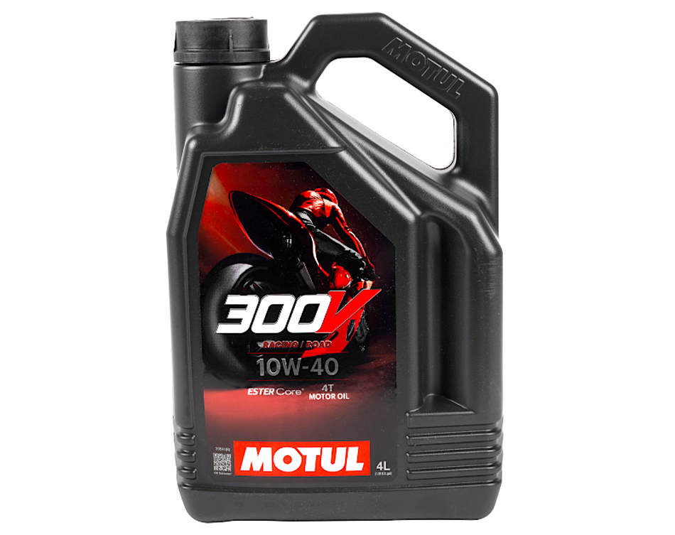 300V Factory Line Road Racing Synthetic 4T Engine Oil 10W-40 (4 Liter)
