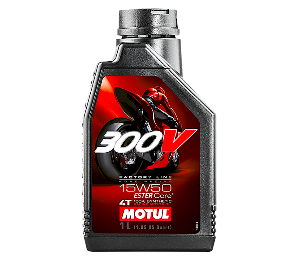 300V Factory Line Road Racing Synthetic 4T Engine Oil 15W-50 (1 Liter)