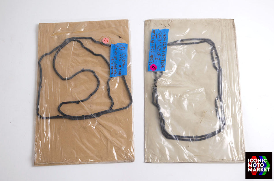 Honda VFR750R RC30 (1987-1990) Valve Cover Gasket Set. (OEM) #061A1-MR7-405