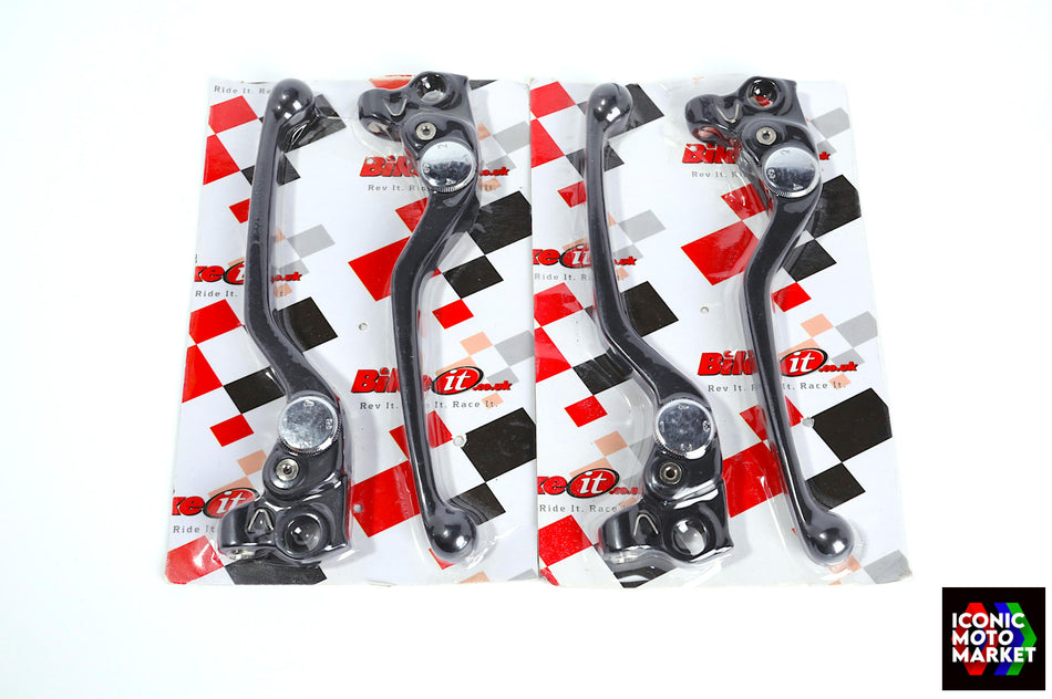 Ducati 916, 900SS, 750SS, 748, Monster, ST2 - Brake & Clutch Lever Set. New. #LRD02_BCL1