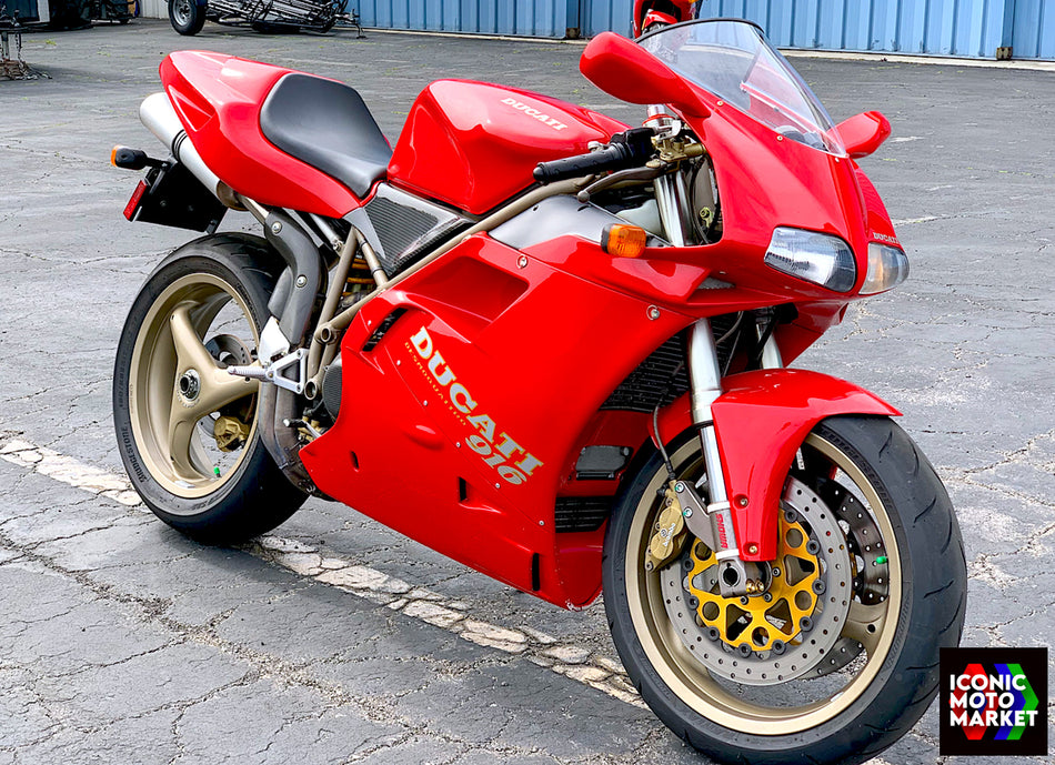 Ducati 916, 996, 748 - Speedometer, in Kilometers KPH. (OEM) #40140091A