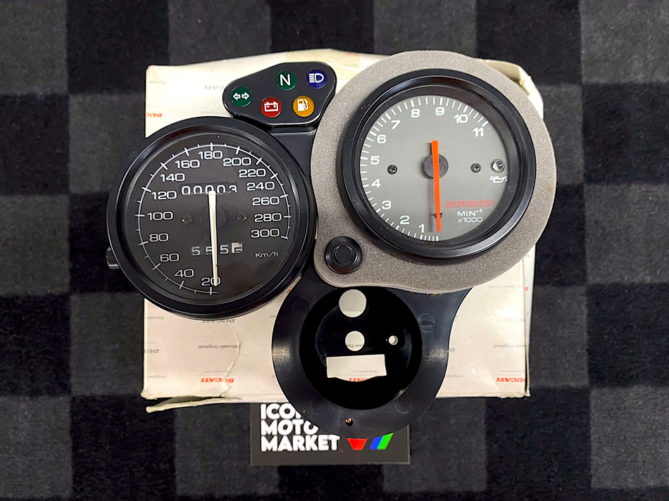 Ducati ST2 (1997-1998) Gauges, Dashboard Assembly. NOS (OEM) #40020121B