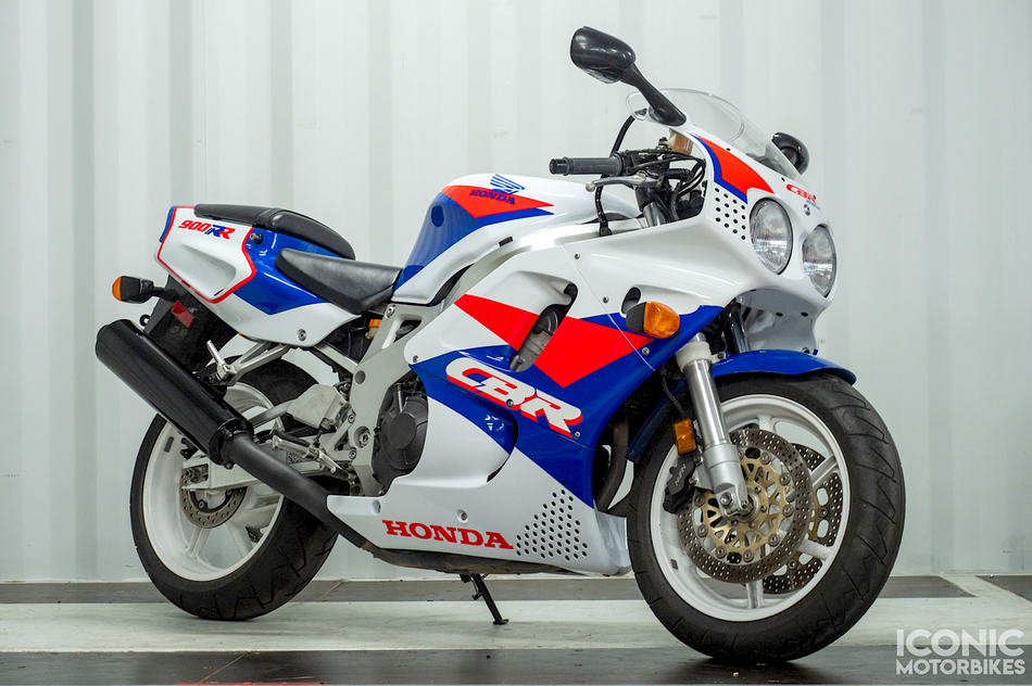 Honda CBR900RR Fireblade (1993) Exhaust Headers & Mid-pipe. (OEM) #18150-MW0-003