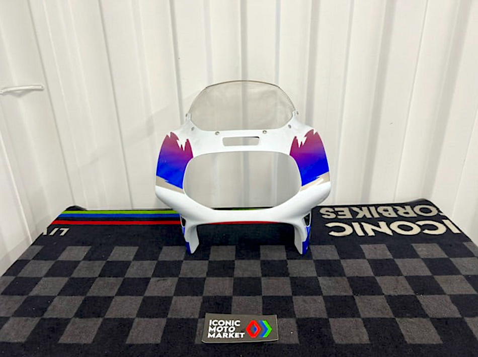 Suzuki GSX-R750 (1993) Front Upper Cowl w/ Windscreen. (OEM) #94400-17E60-1TU