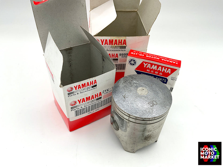 Yamaha TZR250 (1986-1995) Piston & Ring Kit (0.50). NOS (OEM) #99999-02110