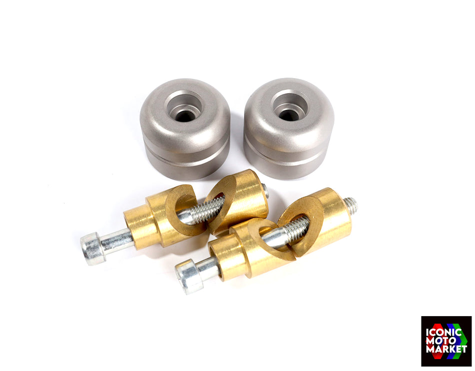 Ducati Panigale V4 (2018-2024) Handle Bar Ends Set, Weighted. New. #DUC_PAN-V41