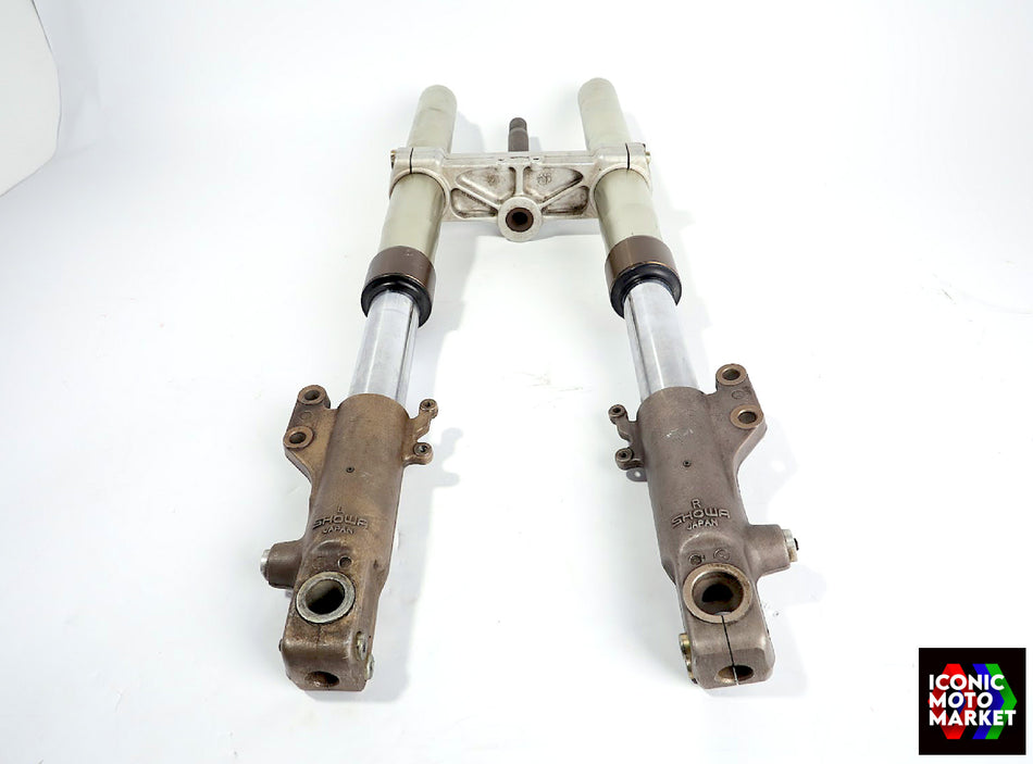 Ducati 900SS/SP (1994-1997) Showa 41mm Forks w/ Lower Triple. (OEM) #E4230141A