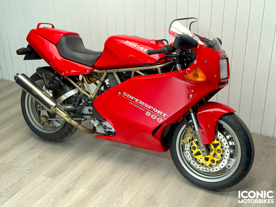 Ducati 900SS/SP (1994-1997) Showa 41mm Forks w/ Lower Triple. (OEM) #E4230141A