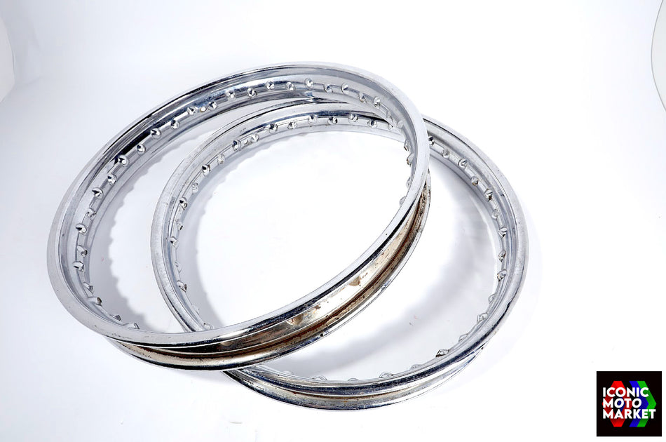Norton Commando (1960-1972) Wheel Rim WM2-19 MB41 (Dunlop). #06-7712