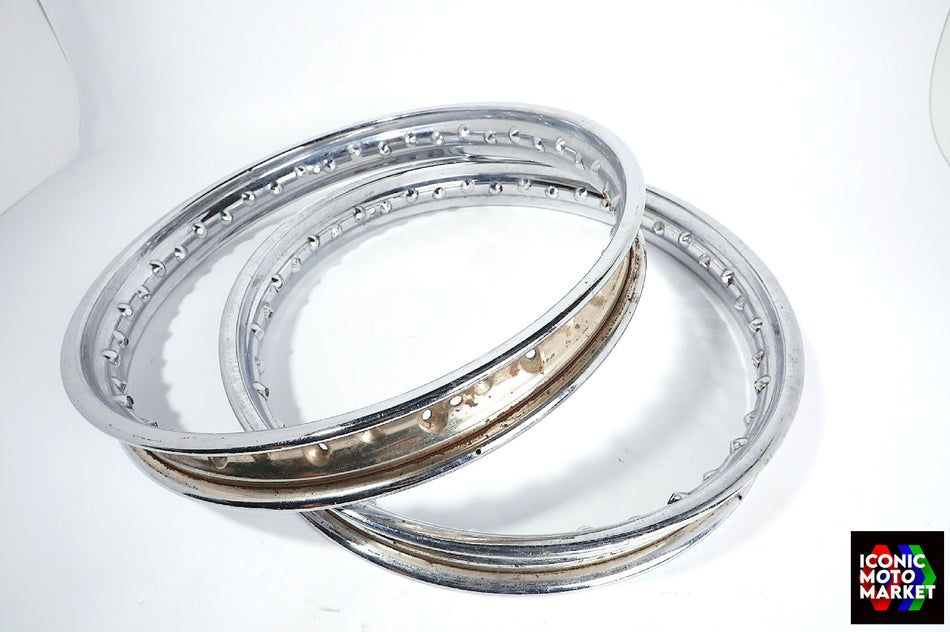 Norton Commando (1960-1972) Wheel Rim WM2-19 MB41 (Dunlop). #06-7712