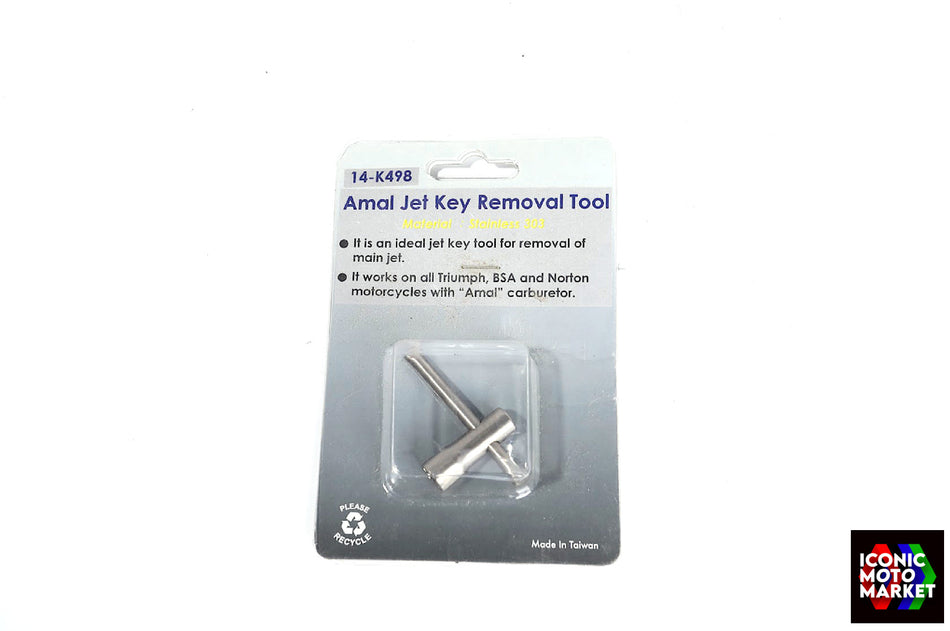 Triumph, BSA, Norton - Amal Jet Key Removal Tool. New. #14-K498