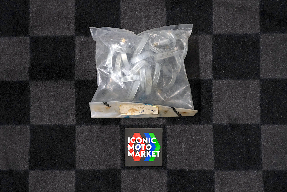 Ducati 851, 916, 996, 907 I.E. Paso - Hose Clamps. NOS (OEM) #74140271A