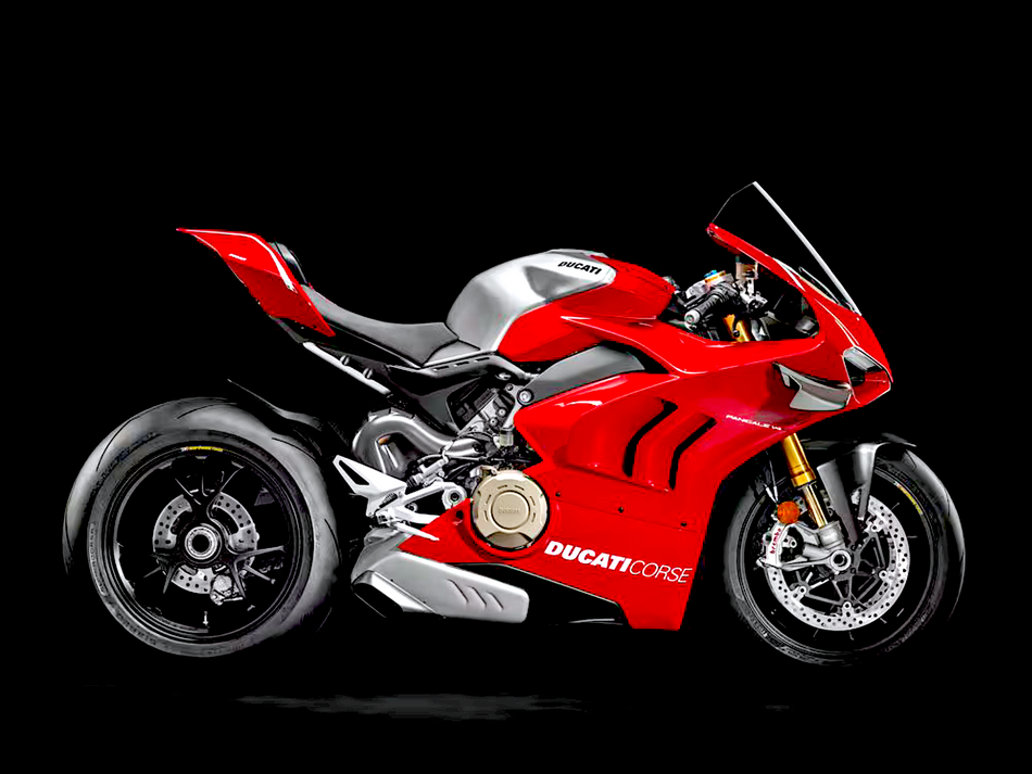 Ducati Panigale V4S (2018-2021) Tank cover, carbon fiber. #96911761A