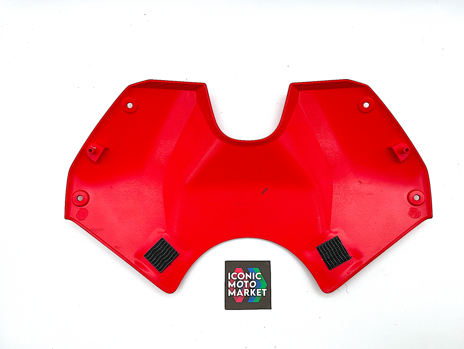 Ducati Panigale V4, V2 (2018-2021) Tank Cover Panel, Red. (OEM) #48019191A