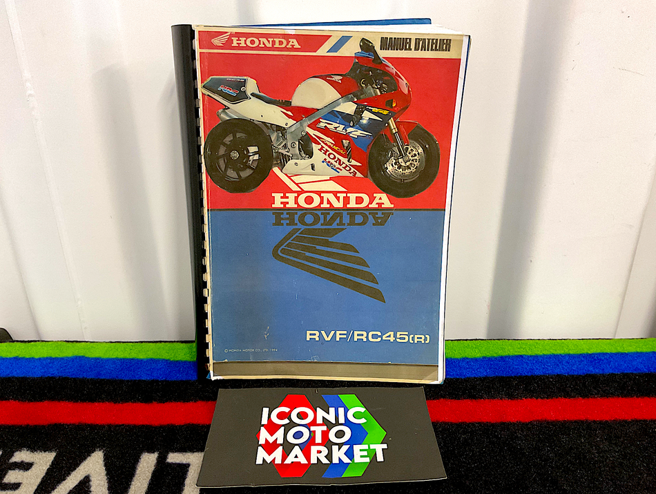 Honda RVF750R RC45 - Manual, Booklet. (French). #RVF_HON-451