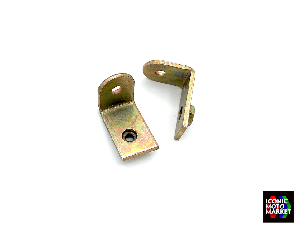 Ducati 900 Supersport, 750 Sport (1990) Plate Support Mounts. Set of 2. New. (OEM) #82710171A