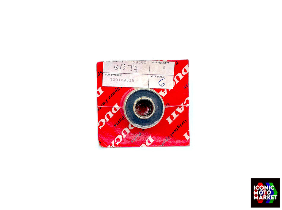 Ducati 900SS, 750SS, 888, 851, Monster, 907 I.E. Paso - Rubber Bushing, Wheel Cush Drive. NOS (OEM) #70010051A