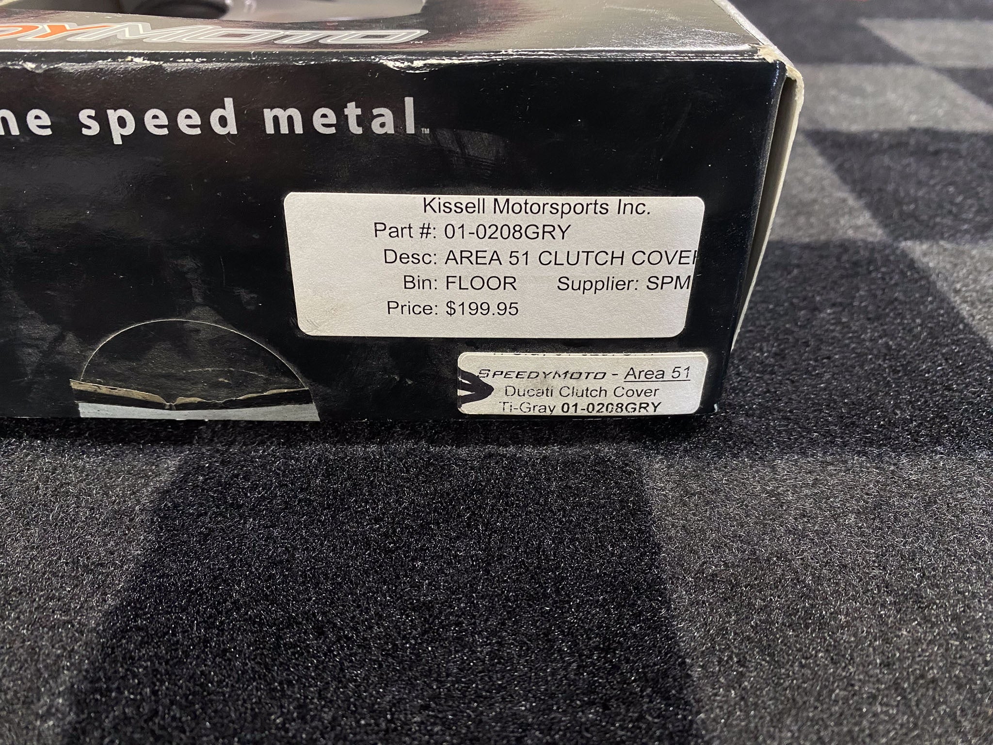 Speedy Moto Ducati Area 51 Clutch Cover