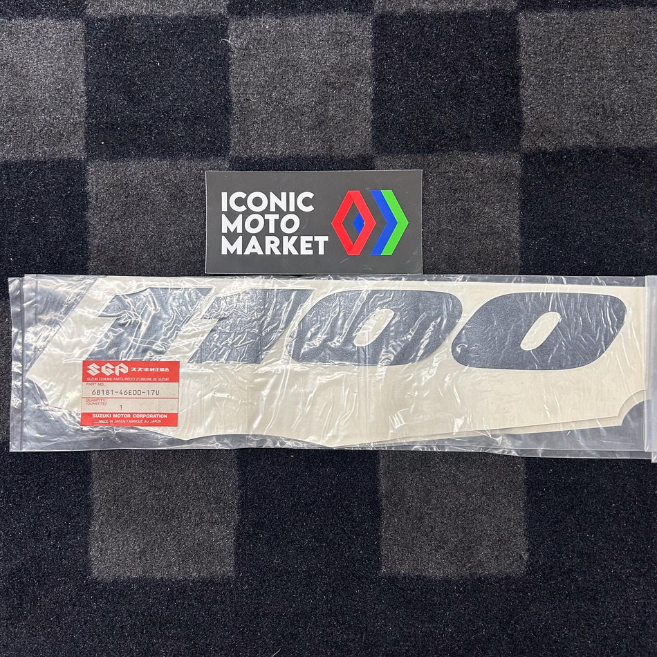 Suzuki Emblem, Cowling Under GSXR 1100W 93'
