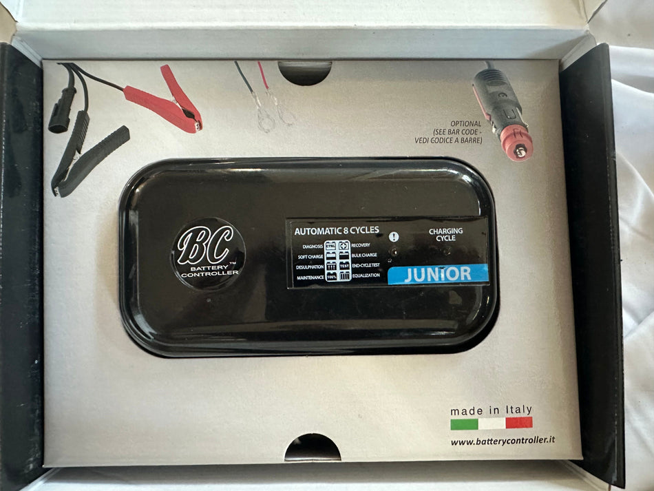 MV Agusta F3 (2014) "BC JR" Battery Charger (OEM)