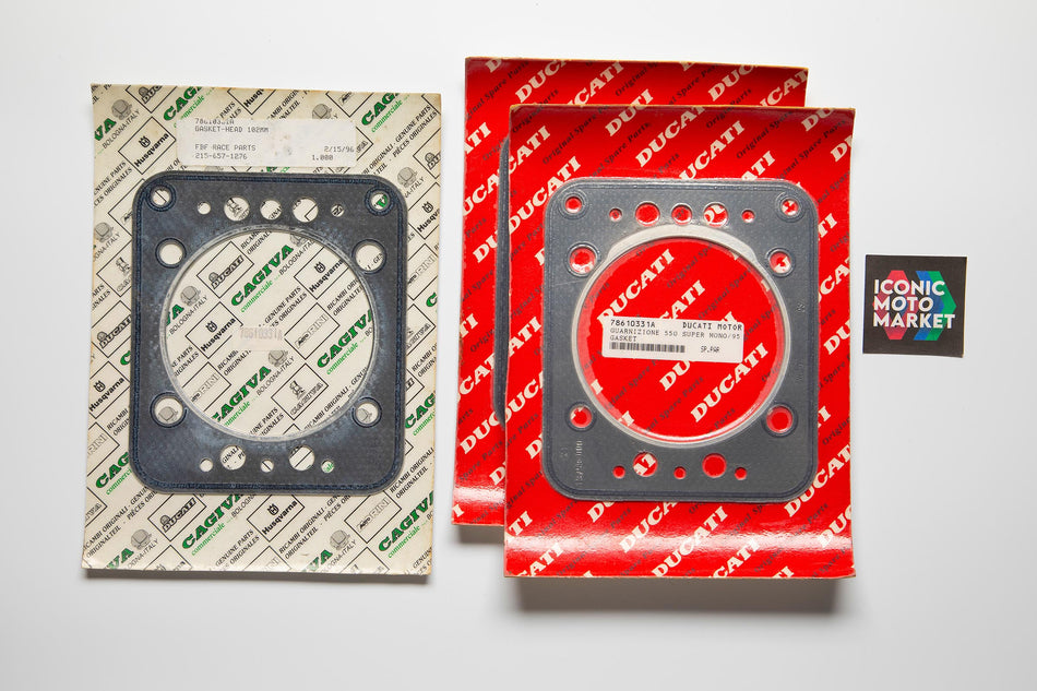 Ducati Supermono (1995) Head Gasket. NOS (OEM) #78610331A