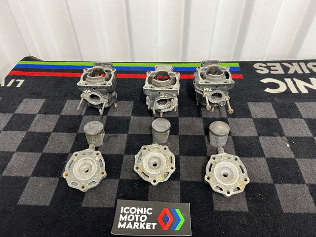 Honda NS400R NC19 (1985-1987) OEM Cylinders Heads Pistons