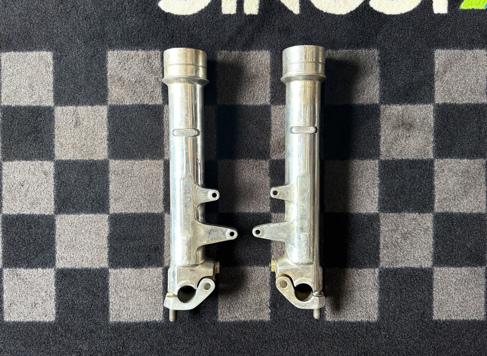 Honda VFR750R RC30 (1987-1990) Fork Lowers, Set. (OEM)  #51421MR7003_51521MR7003