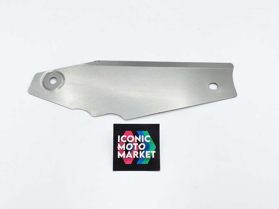 Suzuki RG500 (1985-1987) Heel Guard, Right-Side. Aluminum. (OEM) #RG5_HGR1